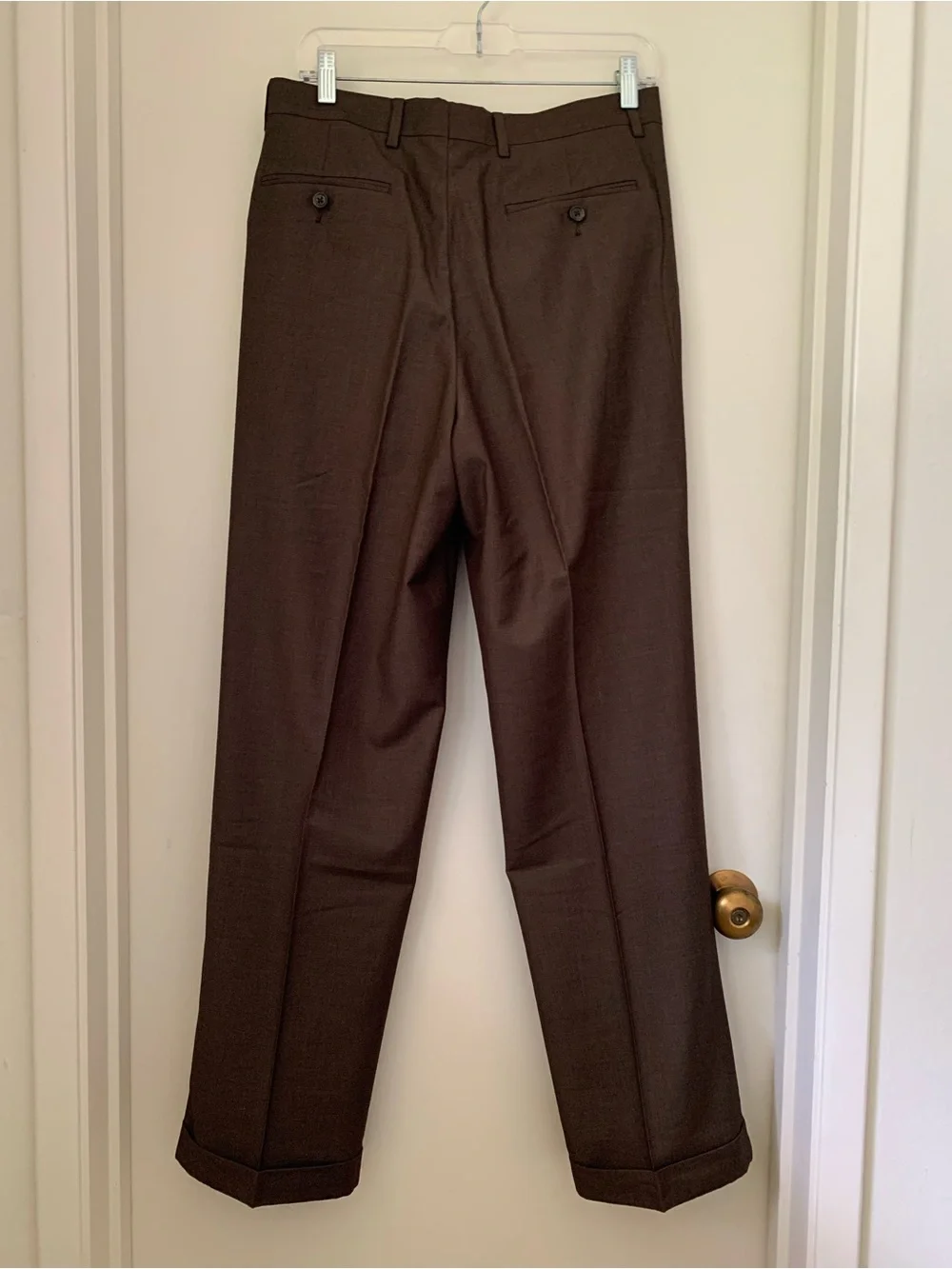 Ralph Lauren Men's Brown Dress Pants - Dark Brown NWOT